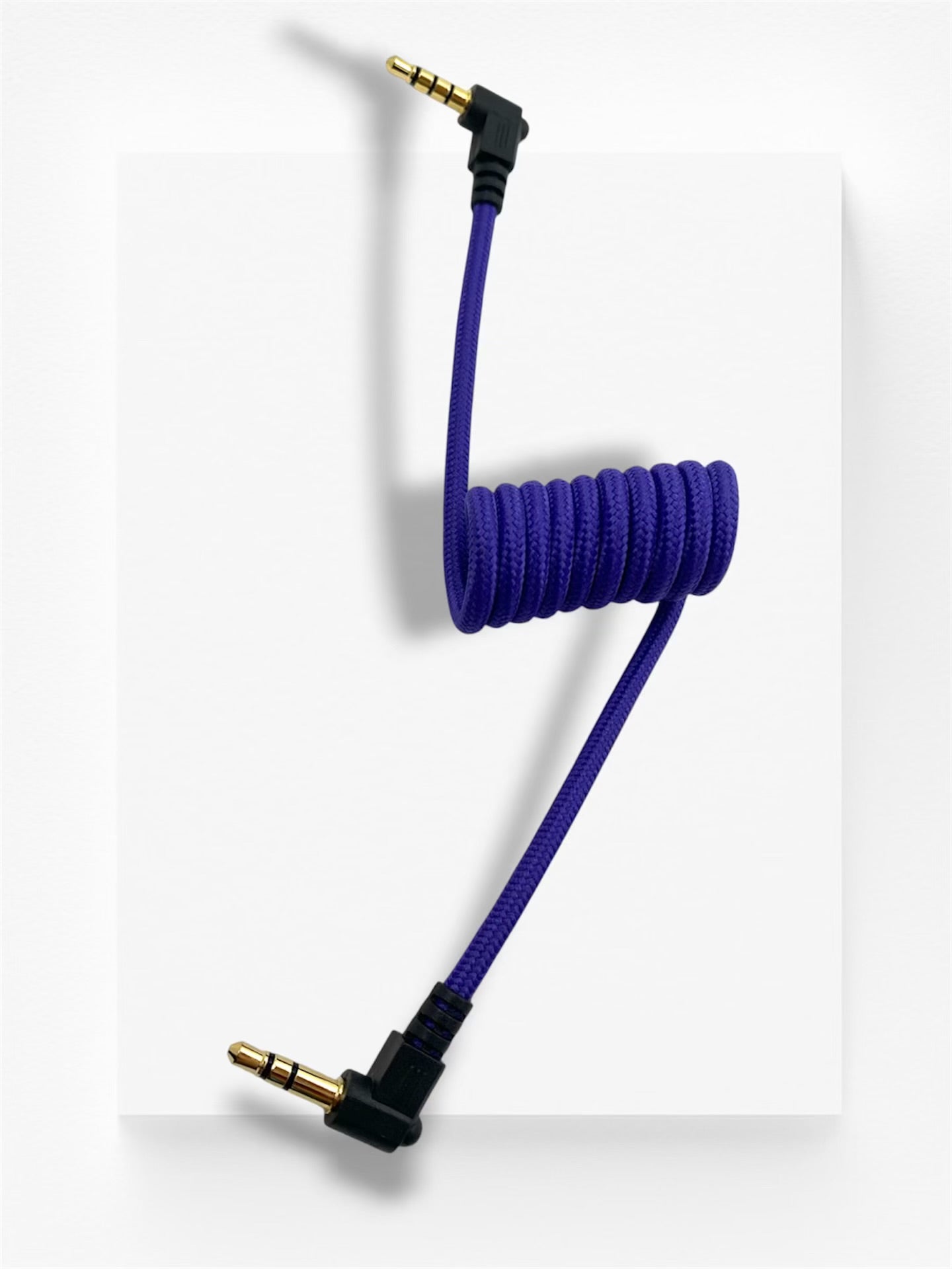 Purple 3.5mm to 3.5mm Braided Data Cable for DV Camcorder - ImmersionRC PowerPlay by Invizworldwide