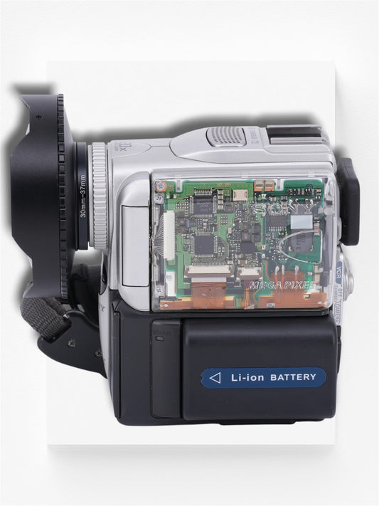 Clear side panel for Sony DCR-PC101 by invizworldwide