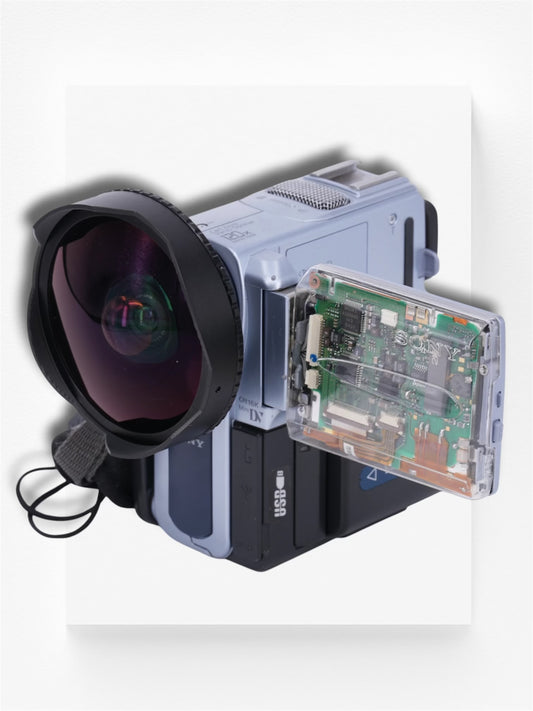 Clear side panel for Sony DCR-PC 8 & 9 by invizworldwide