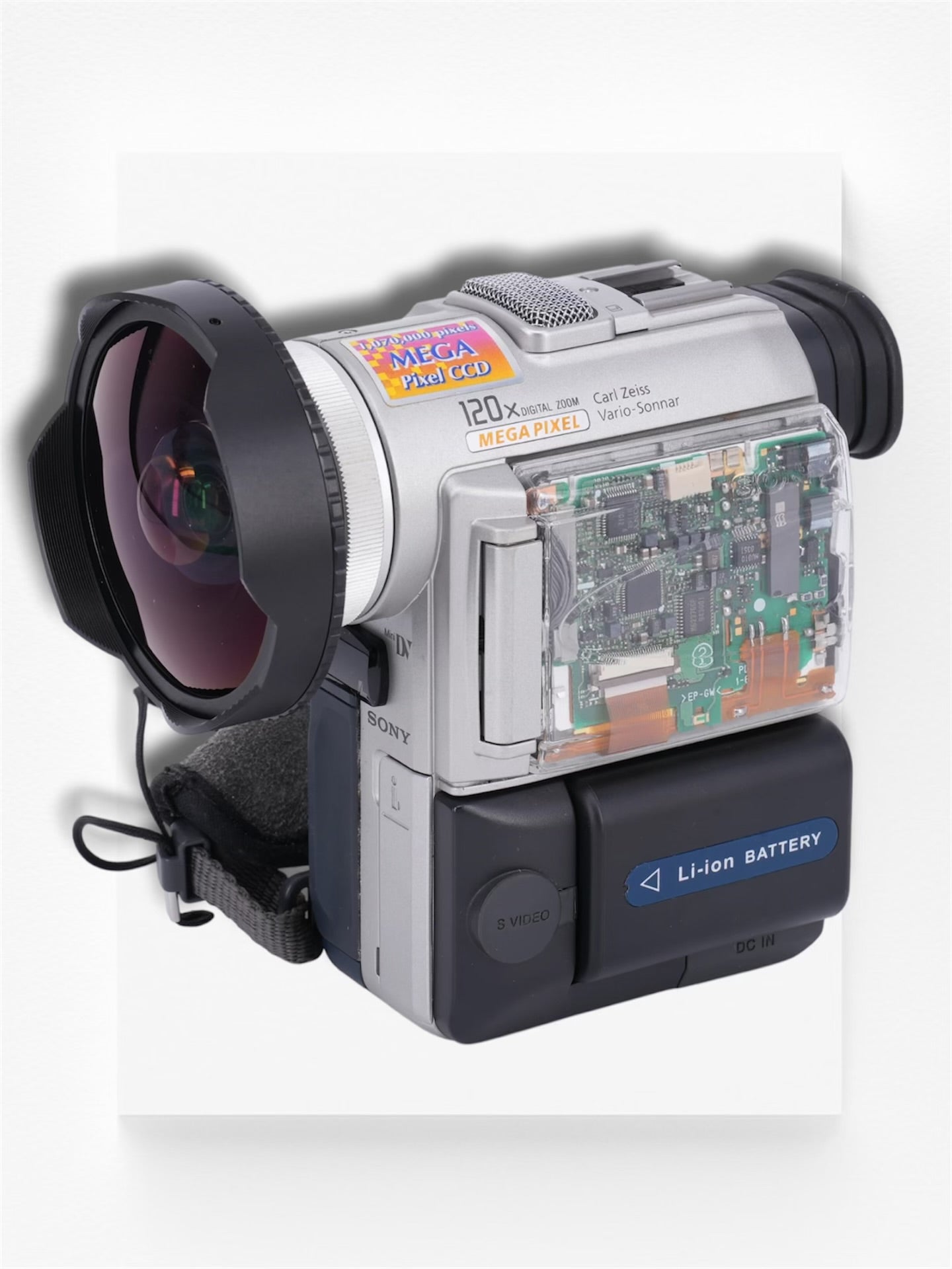 Clear side panel for Sony DCR-PC100