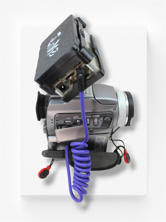 Purple 3.5mm to 3.5mm Braided Data Cable for DV Camcorder - ImmersionRC PowerPlay by Invizworldwide